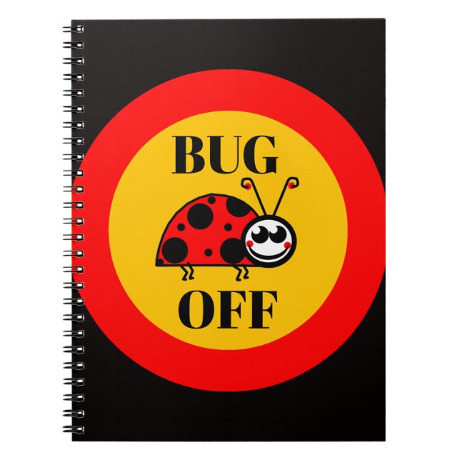 Cuaderno Bug Off (Frente)