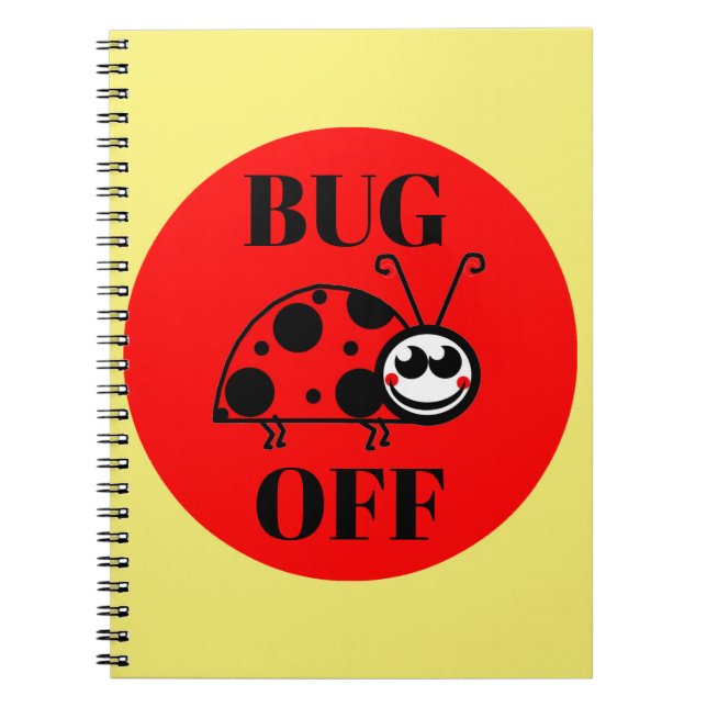 Cuaderno Bug Off (Frente)