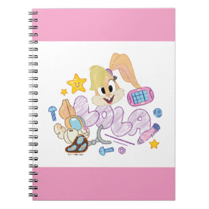 Cuaderno BUGS BUNNY BUILDERS™ Arte de boceto de Lola