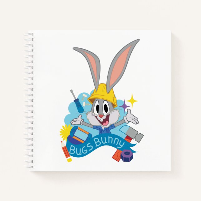 Cuaderno BUGS BUNNY BUILDERS™| BUGS BUNNY™ Caracteres Art (Anverso)