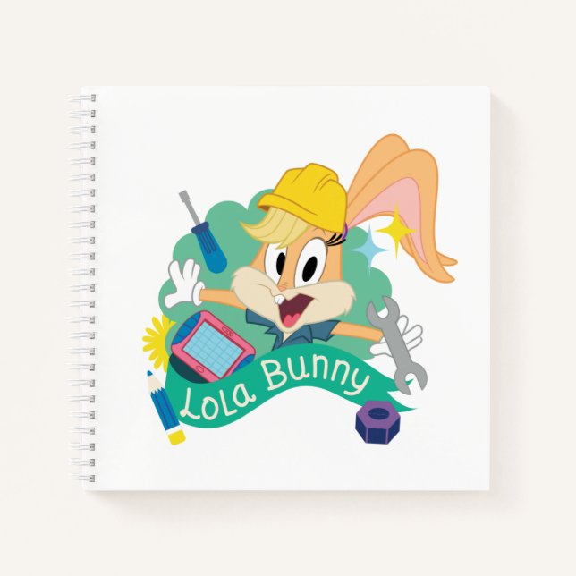 Cuaderno BUGS BUNNY BUILDERS™| Gráfico de caracteres Lola B (Anverso)