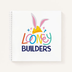 Cuaderno BUGS BUNNY BUILDERS™ Logotipo apilado de casco du