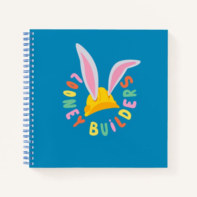 Cuaderno BUGS BUNNY BUILDERS™| Logotipo de círculo de Gorra (Anverso)
