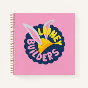 Cuaderno BUGS BUNNY BUILDERS™ Logotipo Escalonado de Casco