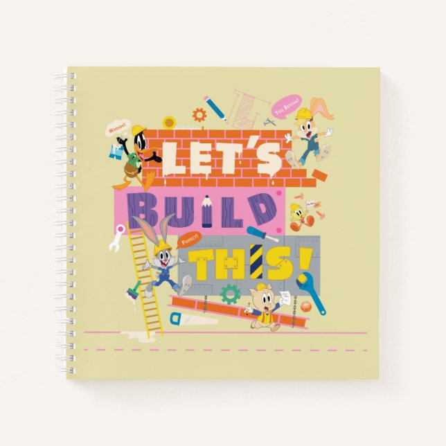 Cuaderno BUGS BUNNY BUILDERS™| "¡Vamos a construir esto" ob (Anverso)