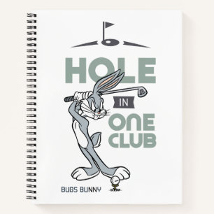 Cuaderno BuGS BUNNY™ Golfing - Agujero en un solo club