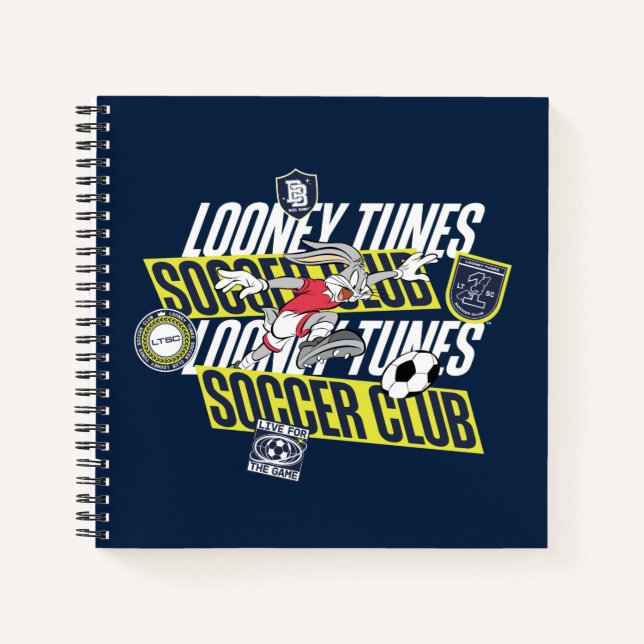 Cuaderno BUGS BUNNY™ LOONEY TUNES™ Soccer Club (Anverso)