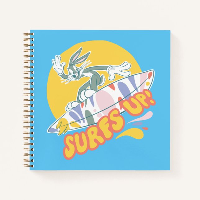 Cuaderno BUGS BUNNY™ - ¡Surfs Up! (Anverso)