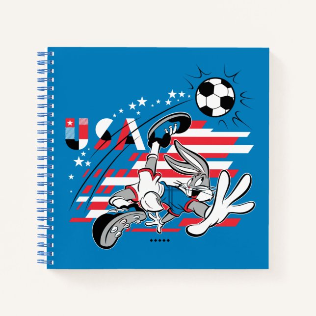 Cuaderno BUGS BUNNY™ Team USA Soccer Graphic (Anverso)
