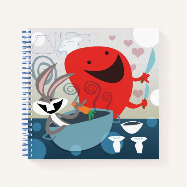 Cuaderno BUGS BUNNY™ y Gossamer Whimsical Meal Prep (Anverso)