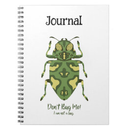 Cuaderno Bugs - No me engañes, no soy un toro, escarabajo