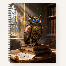 Cuaderno Búho de Biblioteca