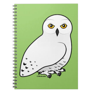 Cuaderno Búho de Birdorable Nevado