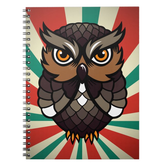 Cuaderno Búho De La Suerte (Frente)