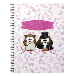 Cuaderno búho de pareja