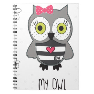 Cuaderno búho dulce