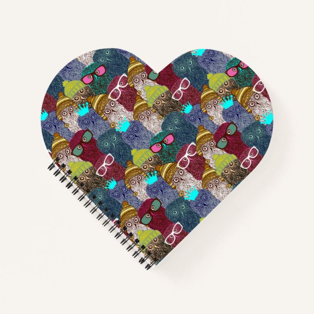 Cuaderno Búho en la corona (Anverso)