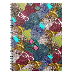 Cuaderno Búho en la corona