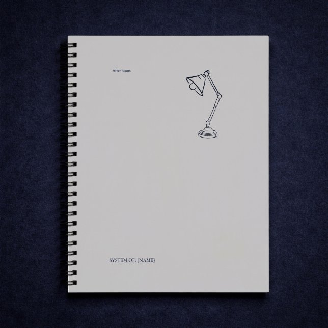 Cuaderno Búho Nocturno Dark Academia Erudito (Subido por el creador)
