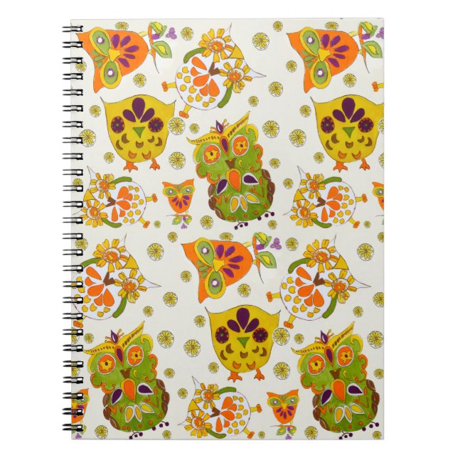 Cuaderno búhos (Frente)
