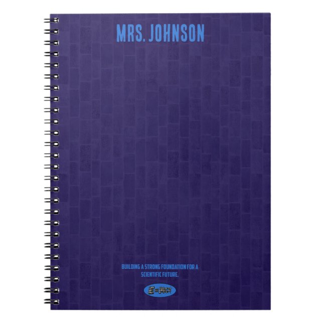 Cuaderno Building Strong Foundation For Scientific Future (Frente)