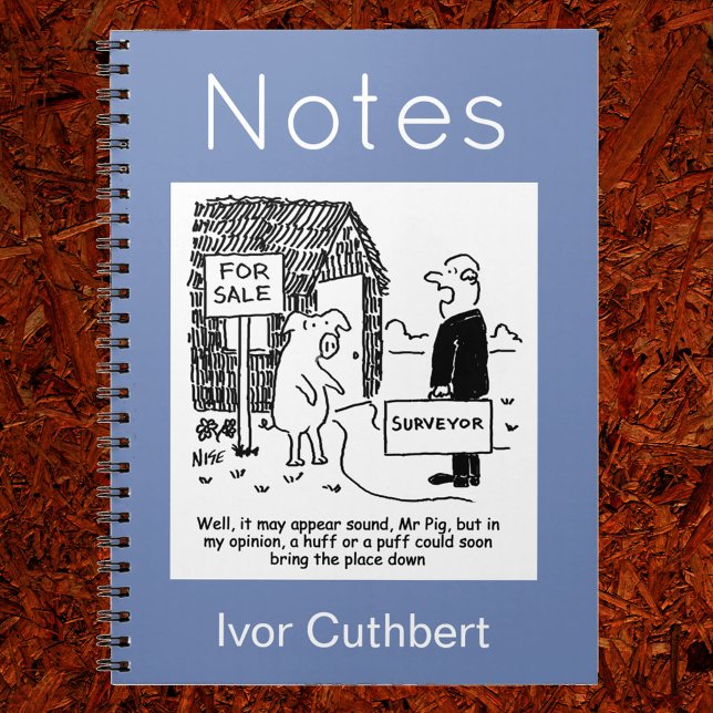 Cuaderno Building Surveyor mira la casa del Sr. Pig (Subido por el creador)