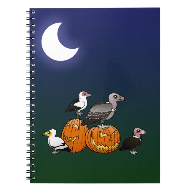 Cuaderno Buitres de Halloween (Frente)