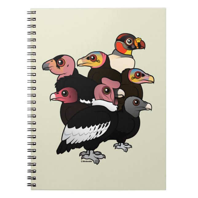 Cuaderno Buitres de nuevo mundo (Frente)