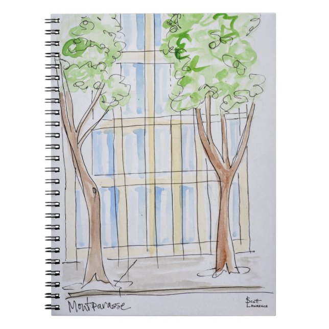 Cuaderno Bulevar Montparnasse | París, Francia (Frente)