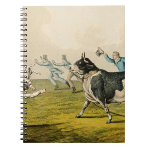 Cuaderno "Bull que hostiga", pub. por Thomas McLean, 1820,