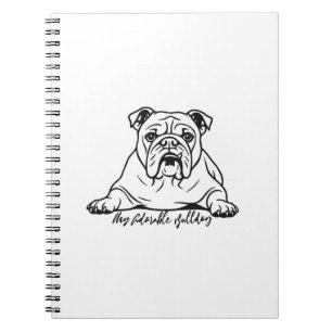Cuaderno Bulldog adorable