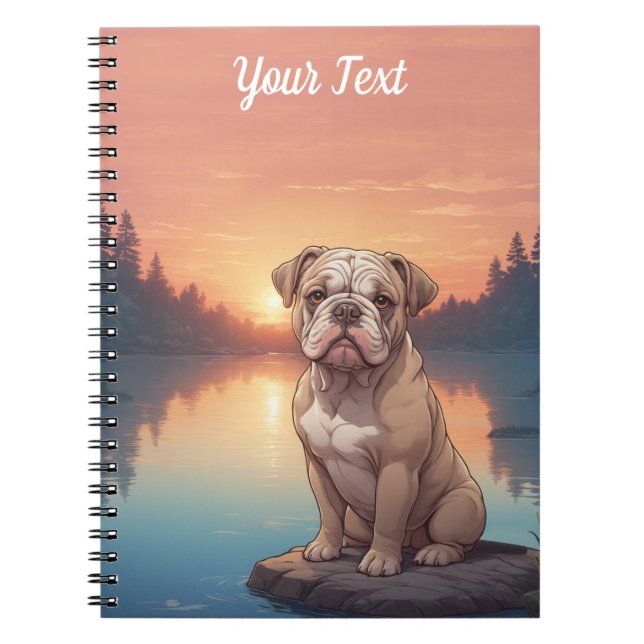Cuaderno Bulldog by Lake (Frente)