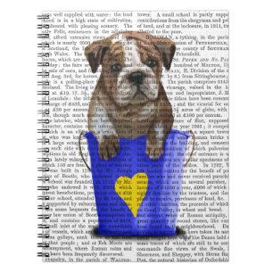 Cuaderno Bulldog Cubo De Amor Azul
