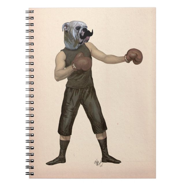 Cuaderno Bulldog de boxeo completo 2 (Frente)