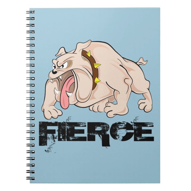 Cuaderno Bulldog Fierce (Frente)