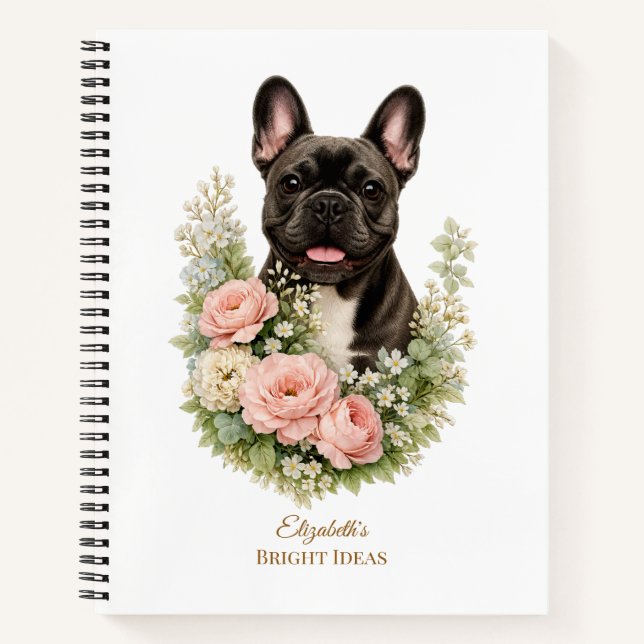 Cuaderno Bulldog Francés (Anverso)