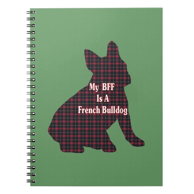 Cuaderno Bulldog francés BFF (Frente)