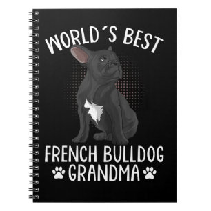 Cuaderno Bulldog francés Canino francés mejor Bu francés de