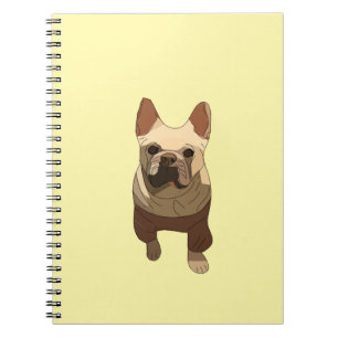 Cuaderno Bulldog Francés, Lila Púrpura