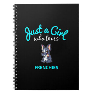 Cuaderno bulldog francés | regalo chicas niños bulldog fran