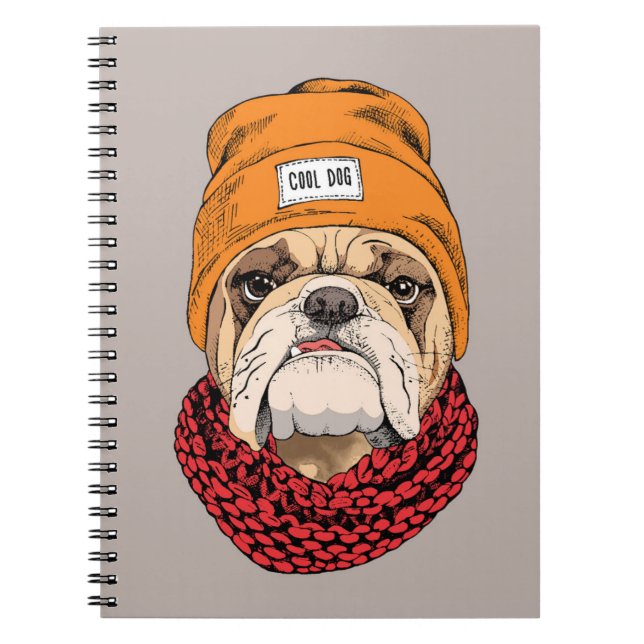 Cuaderno Bulldog fresco (Frente)
