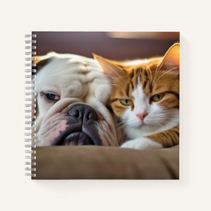 Cuaderno Bulldog inglés Mascota Belleza animal Agradable Ar
