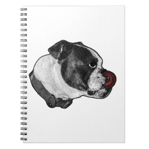 Cuaderno Bulldog Lengua-a-Nariz