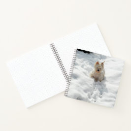 Cuaderno Bullet Journal 8x8 de adorable Westie en 