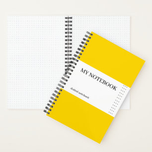 Cuaderno Bullet Yellow Minimalista