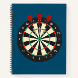 Cuaderno Bulls Eye Dart Board