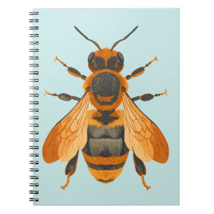 Cuaderno Bumble Bee de estilo antiguo - Inspirado en la épo