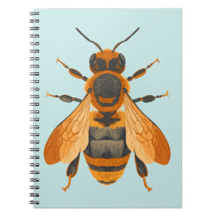 Cuaderno Bumble Bee de estilo antiguo - Inspirado en la épo
