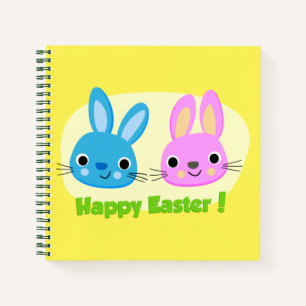 CUADERNO BUNNES "FELIZ"