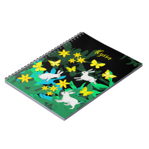 Cuaderno Bunnias y mariposas